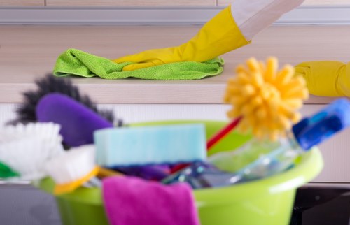 Kensington Cleaners recycling and sustainability initiative in an urban setting