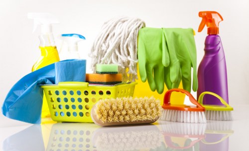 Kitchen domestic cleaning in a Kensington home