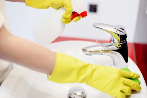 One off cleaning service preparation in Kensington home