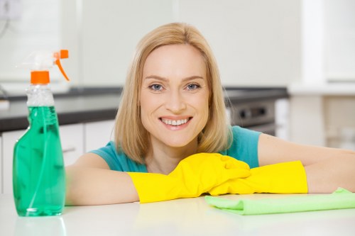 Kensington Cleaners garment care and professional finishing process