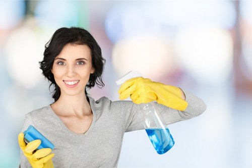 Protective equipment and clean laundry operations at Kensington Cleaners