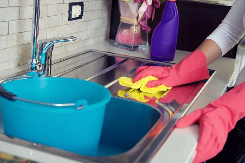 Final stage of a cleaning complaints policy with resolution and improvement
