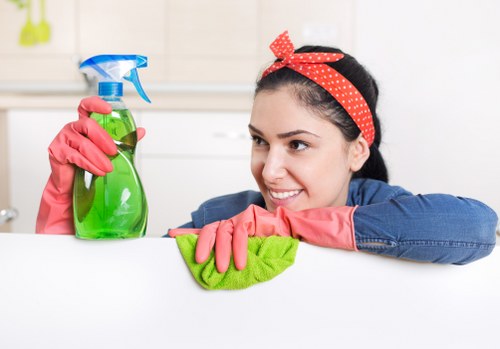 Local waste separation and recycling systems supporting Kensington Cleaners