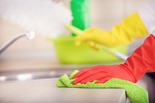 Thorough deep clean of a Kensington living space